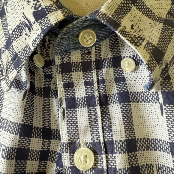 Marc Echo Cut and Sew men’s long sleeve casual button-down shirt XXL cotton 100% - Picture 8 of 9